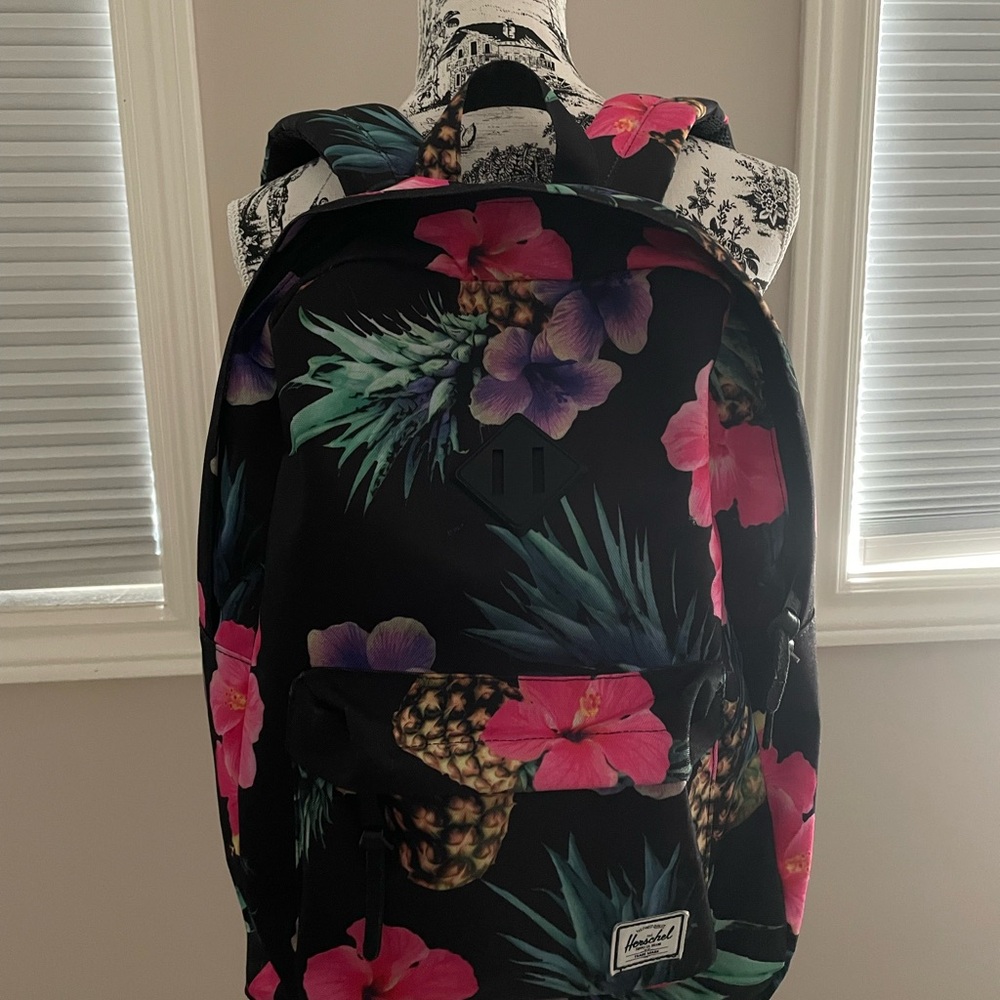 Herschel Supply Company Black Tropical Backpack